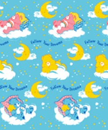 CARE BEARS Fleece Throw Blanket 50X60