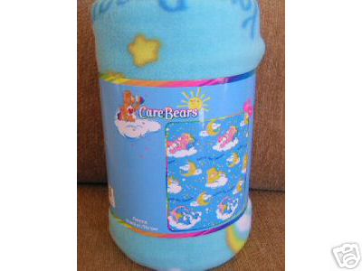 CARE BEARS Fleece Throw Blanket 50X60
