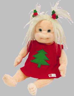 Ty NOELLE Christmas Holiday Beanie Kid Doll