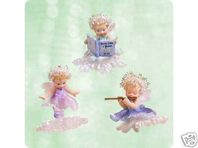 Hallmark 2003 FROSTLIGHT FAERIE SISTERS Set of 3