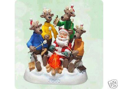 KRIS & the KRINGLES with LIGHT 3rd in Series Hallmark 2003 Ornament