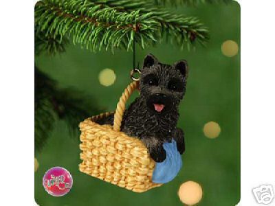 TOTO: Wizard of Oz #3 Hallmark 2001 Mini Ornament Cairn Terrier