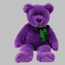 Ty EMPLOYEE Beanie Buddy Bear Plush