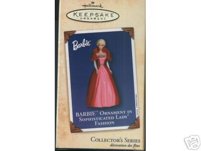 Barbie SOPHISTICATED LADY Hallmark Ornament 2002