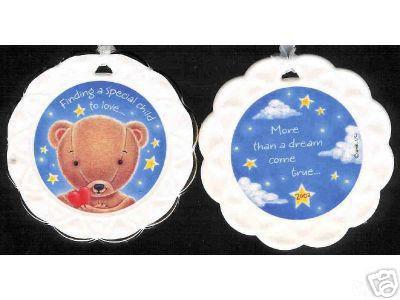 Celebrating Adoption...Celebrating Family 2002 Hallmark Porcelain Ornament
