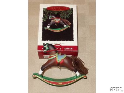 Hallmark ROCKING HORSE 1994 Ornament #14 in Series
