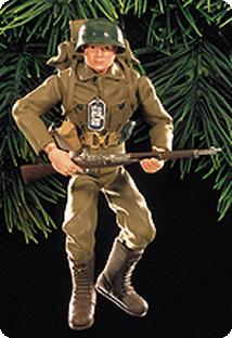G.I. JOE Action Soldier 35th Anniversary Hallmark Ornament 1999