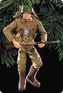 G.I. JOE Action Soldier 35th Anniversary Hallmark Ornament 1999