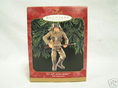 G.I. JOE Action Soldier 35th Anniversary Hallmark Ornament 1999