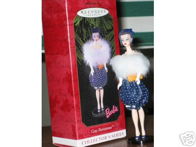 GAY PARISIENNE #6 Barbie Hallmark Ornament 1999 Paris
