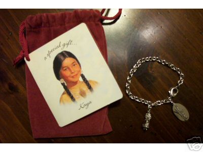 American Girl KAYA Charm & Bracelet Hallmark