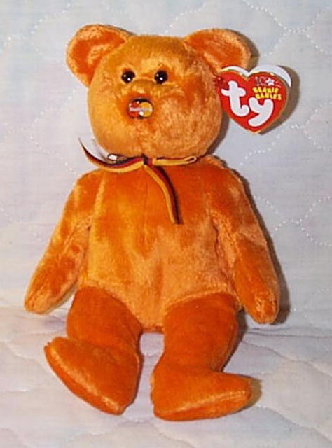 TY MASTERCARD III (3) M.C. BEANIE BABY BEAR