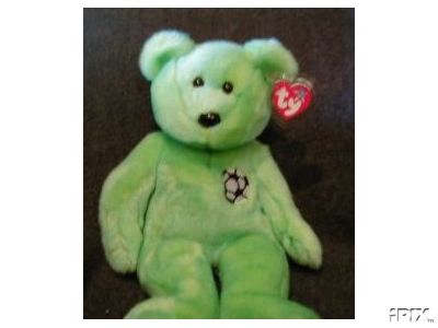 TY KICKS Beanie BUDDY Soccer Bear