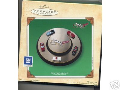 GM Caravan Hallmark Corvette 50th Anniversary 2003