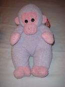 TY Beanie Baby Plush Pillow Pal MONKEYBABY Monkey~NEW