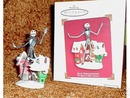 JACK SKELLINGTON~NIGHTMARE BEFORE CHRISTMAS Hallmark Ornament 2004 Disney NEW!