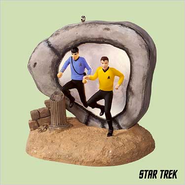 STAR TREK ~City on the Edge of Forever~ Hallmark 2004 Christmas Ornament