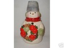 MITFORD SNOWMAN Cookie Jar by Hallmark MINT Condition JAN KARON