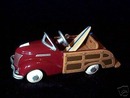 1939 Garton Ford Station Wagon w/ Surf Board Hallmark 1999 Ornament