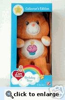 BIRTHDAY Plush Care Bear in Box~COLLECTOR'S EDITION~20th Anniversary