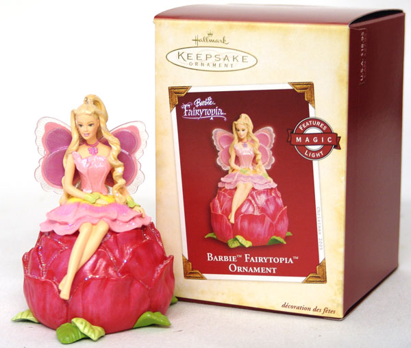 BARBIE FAIRYTOPIA Hallmark MAGIC Ornament 2005