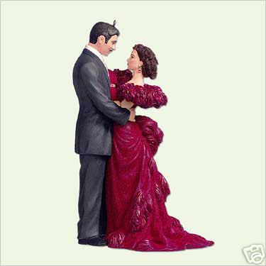 SCARLETT & RHETT Gone with the Wind Hallmark 2005