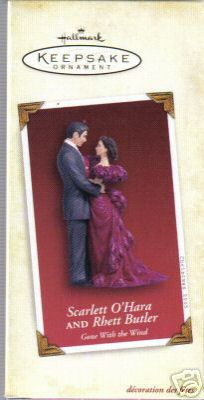 SCARLETT & RHETT Gone with the Wind Hallmark 2005