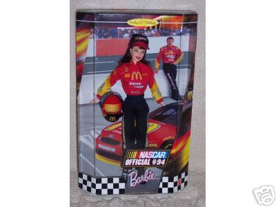 1999 McDonald's NASCAR BARBIE Doll Official #94