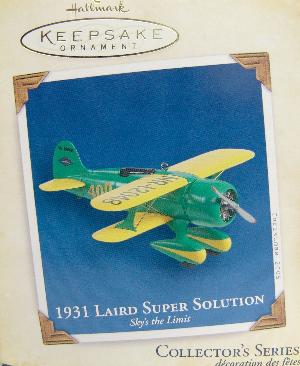 1931 Laird Super Solution~Hallmark 2005 Ornament~Sky's the Limit #9