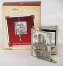 Hallmark 2005 Baby's First Christmas Metal Photo Holder