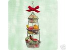 Hallmark Delicious Christmas Hanging Wire Baskets 2003 Ornament