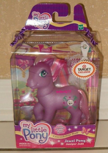 My Little Pony JUNIPER JADE Jewel Pony Target Exclusive