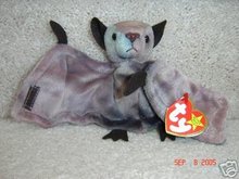 TY Batty Ty-dye Bat Halloween Beanie Baby