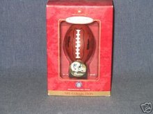 2000 Hallmark NFL MIAMI DOLPHINS Football Ornament