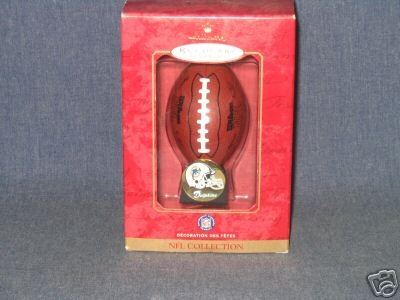 2000 Hallmark NFL MIAMI DOLPHINS Football Ornament