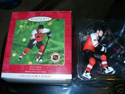 Hallmark 2000 Ornament Eric Lindros 2nd Hockey greats