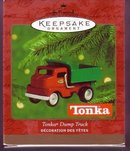 Hallmark 2000 Tonka Dump Truck Die-Cast Metal Ornament