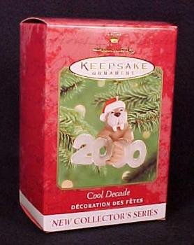 COOL DECADE #1 Hallmark 2000 Christmas Ornament~Cute Walrus