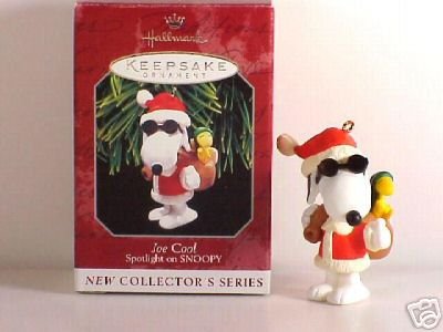 PEANUTS SNOOPY ~JOE COOL Hallmark Ornament 1st Series