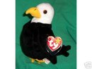 Ty BALDY Beanie Baby Bald Eagle- New