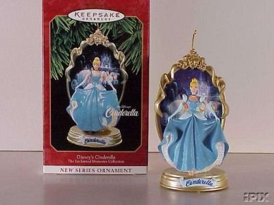1997 Disney CINDERELLA #1 Hallmark Christmas Ornament 1st in Series