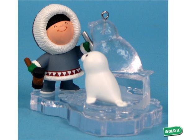 HALLMARK 2000 Frosty Friends & Seal #21 ornament