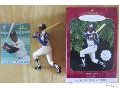 HANK AARON Hallmark 1997 Ornament 2nd At the BallPark