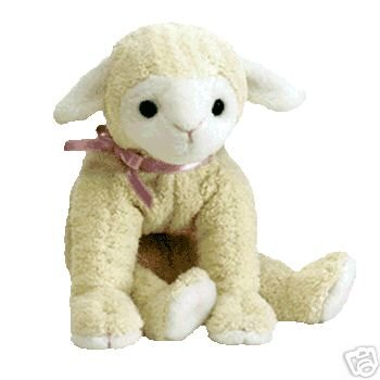 Ty Fleecie Beanie Baby Lamb for Easter or New Baby
