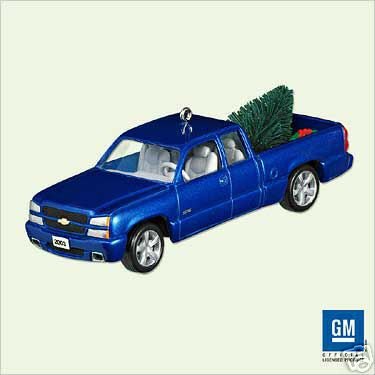 2003 CHEVY SILVERADO SS TRUCK~2005 Hallmark Christmas Ornament
