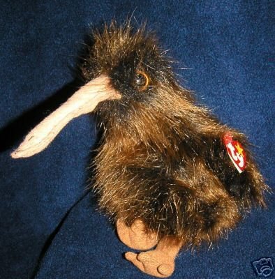 TY Retired Beanie Buddy BEAK the KIWI BIRD