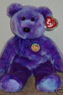 Ty CLUBBY IV 4 Beanie Bear Buddy Plush