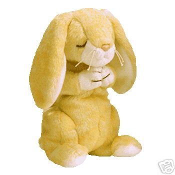Ty GRACE Beanie Baby Praying Rabbit Bunny- New
