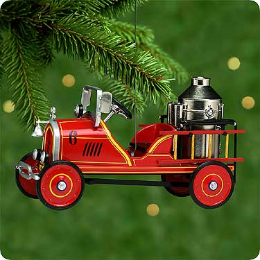 1924 Toledo Fire Engine #6 Hallmark Ornament 2000