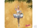 Barbie as SNOWFLAKE Nutcracker Ballerina Porcelain Hallmark Ornament 2002